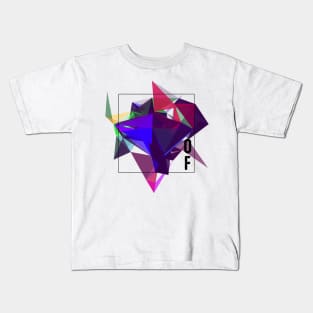 Abstract Geometric Collage Kids T-Shirt